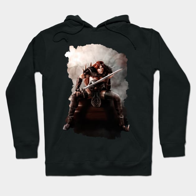 Barbarian 2 Hoodie by raulovsky